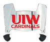 Incarnate Word Cardinals Mini Football Helmet Visor Shield w/ Clips - PICK VISOR & LOGO COLOR - SportsJewelryProShop