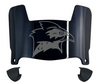 Incarnate Word Cardinals Mini Football Helmet Visor Shield w/ Clips - PICK VISOR & LOGO COLOR - SportsJewelryProShop