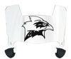 Incarnate Word Cardinals Mini Football Helmet Visor Shield w/ Clips - PICK VISOR & LOGO COLOR - SportsJewelryProShop