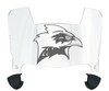 Incarnate Word Cardinals Mini Football Helmet Visor Shield w/ Clips - PICK VISOR & LOGO COLOR - SportsJewelryProShop