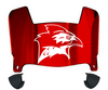 Incarnate Word Cardinals Mini Football Helmet Visor Shield w/ Clips - PICK VISOR & LOGO COLOR - SportsJewelryProShop