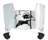 Incarnate Word Cardinals Mini Football Helmet Visor Shield w/ Clips - PICK VISOR & LOGO COLOR - SportsJewelryProShop