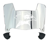 Incarnate Word Cardinals Mini Football Helmet Visor Shield w/ Clips - PICK VISOR & LOGO COLOR - SportsJewelryProShop