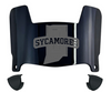 Indiana State Sycamores Mini Football Helmet Visor Shield w/ Clips - PICK VISOR & LOGO COLOR
