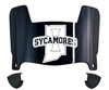 Indiana State Sycamores Mini Football Helmet Visor Shield w/ Clips - PICK VISOR & LOGO COLOR