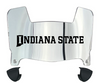 Indiana State Sycamores Mini Football Helmet Visor Shield w/ Clips - PICK VISOR & LOGO COLOR