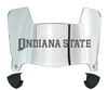 Indiana State Sycamores Mini Football Helmet Visor Shield w/ Clips - PICK VISOR & LOGO COLOR