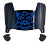 Indiana State Sycamores Mini Football Helmet Visor Shield w/ Clips - PICK VISOR & LOGO COLOR