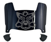 Indiana State Sycamores Mini Football Helmet Visor Shield w/ Clips - PICK VISOR & LOGO COLOR