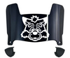 Indiana State Sycamores Mini Football Helmet Visor Shield w/ Clips - PICK VISOR & LOGO COLOR