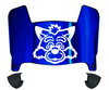 Indiana State Sycamores Mini Football Helmet Visor Shield w/ Clips - PICK VISOR & LOGO COLOR