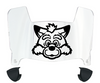Indiana State Sycamores Mini Football Helmet Visor Shield w/ Clips - PICK VISOR & LOGO COLOR