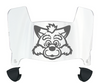 Indiana State Sycamores Mini Football Helmet Visor Shield w/ Clips - PICK VISOR & LOGO COLOR