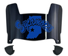 Indiana State Sycamores Mini Football Helmet Visor Shield w/ Clips - PICK VISOR & LOGO COLOR