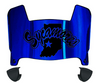 Indiana State Sycamores Mini Football Helmet Visor Shield w/ Clips - PICK VISOR & LOGO COLOR