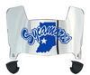 Indiana State Sycamores Mini Football Helmet Visor Shield w/ Clips - PICK VISOR & LOGO COLOR