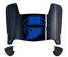 Indiana State Sycamores Mini Football Helmet Visor Shield w/ Clips - PICK VISOR & LOGO COLOR