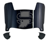 Indiana State Sycamores Mini Football Helmet Visor Shield w/ Clips - PICK VISOR & LOGO COLOR