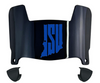 Indiana State Sycamores Mini Football Helmet Visor Shield w/ Clips - PICK VISOR & LOGO COLOR