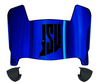 Indiana State Sycamores Mini Football Helmet Visor Shield w/ Clips - PICK VISOR & LOGO COLOR