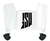 Indiana State Sycamores Mini Football Helmet Visor Shield w/ Clips - PICK VISOR & LOGO COLOR