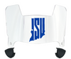 Indiana State Sycamores Mini Football Helmet Visor Shield w/ Clips - PICK VISOR & LOGO COLOR