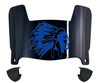 Indiana State Sycamores Mini Football Helmet Visor Shield w/ Clips - PICK VISOR & LOGO COLOR