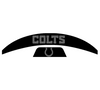 Indianapolis Colts MIDI Mid Size SpeedFlex Football Helmet Front & Back Bumper Decal Set - Pick Color