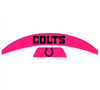 Indianapolis Colts MIDI Mid Size SpeedFlex Football Helmet Front & Back Bumper Decal Set - Pick Color