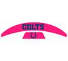 Indianapolis Colts MIDI Mid Size SpeedFlex Football Helmet Front & Back Bumper Decal Set - Pick Color