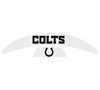 Indianapolis Colts MIDI Mid Size SpeedFlex Football Helmet Front & Back Bumper Decal Set - Pick Color