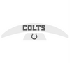 Indianapolis Colts MIDI Mid Size SpeedFlex Football Helmet Front & Back Bumper Decal Set - Pick Color