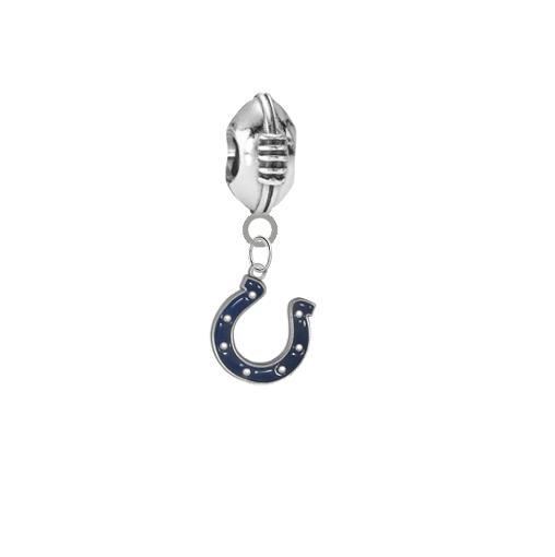 Indianapolis Colts 3D Football Universal European Bracelet Charm (Pandora Compatible)