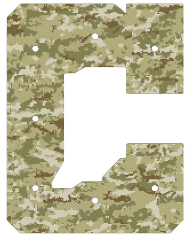 Indianapolis Colts Salute to Service Alternate C Logo Camouflage Camo Vinyl Decal PICK SIZE