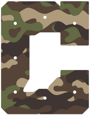 Indianapolis Colts Woodland Camo Camouflage Alternate C Logo Premium DieCut Vinyl Decal PICK SIZE