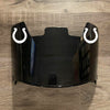 Indianapolis Colts Full Size Football Helmet Visor Shield Blck Dark Tint w/ Clips - PICK LOGO COLOR