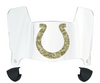 Indianapolis Colts Limited Edition Mini Football Helmet Visor Shield w/ Clips - PICK VISOR & LOGO COLOR