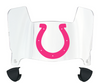 Indianapolis Colts Limited Edition Mini Football Helmet Visor Shield w/ Clips - PICK VISOR & LOGO COLOR