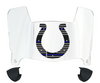Indianapolis Colts Limited Edition Mini Football Helmet Visor Shield w/ Clips - PICK VISOR & LOGO COLOR