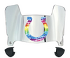 Indianapolis Colts Limited Edition Mini Football Helmet Visor Shield w/ Clips - PICK VISOR & LOGO COLOR