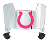 Indianapolis Colts Limited Edition Mini Football Helmet Visor Shield w/ Clips - PICK VISOR & LOGO COLOR