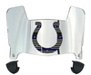 Indianapolis Colts Limited Edition Mini Football Helmet Visor Shield w/ Clips - PICK VISOR & LOGO COLOR