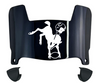 Indianapolis Colts Retro Throwback Mini Football Helmet Visor Shield w/ Clips - PICK VISOR & LOGO COLOR