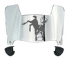 Indianapolis Colts Retro Throwback Mini Football Helmet Visor Shield w/ Clips - PICK VISOR & LOGO COLOR