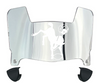 Indianapolis Colts Retro Throwback Mini Football Helmet Visor Shield w/ Clips - PICK VISOR & LOGO COLOR
