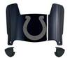 Indianapolis Colts Mini Football Helmet Visor Shield w/ Clips - PICK VISOR & LOGO COLOR