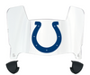 Indianapolis Colts Mini Football Helmet Visor Shield w/ Clips - PICK VISOR & LOGO COLOR
