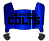 Indianapolis Colts Mini Football Helmet Visor Shield w/ Clips - PICK VISOR & LOGO COLOR