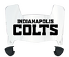 Indianapolis Colts Mini Football Helmet Visor Shield w/ Clips - PICK VISOR & LOGO COLOR
