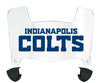Indianapolis Colts Mini Football Helmet Visor Shield w/ Clips - PICK VISOR & LOGO COLOR